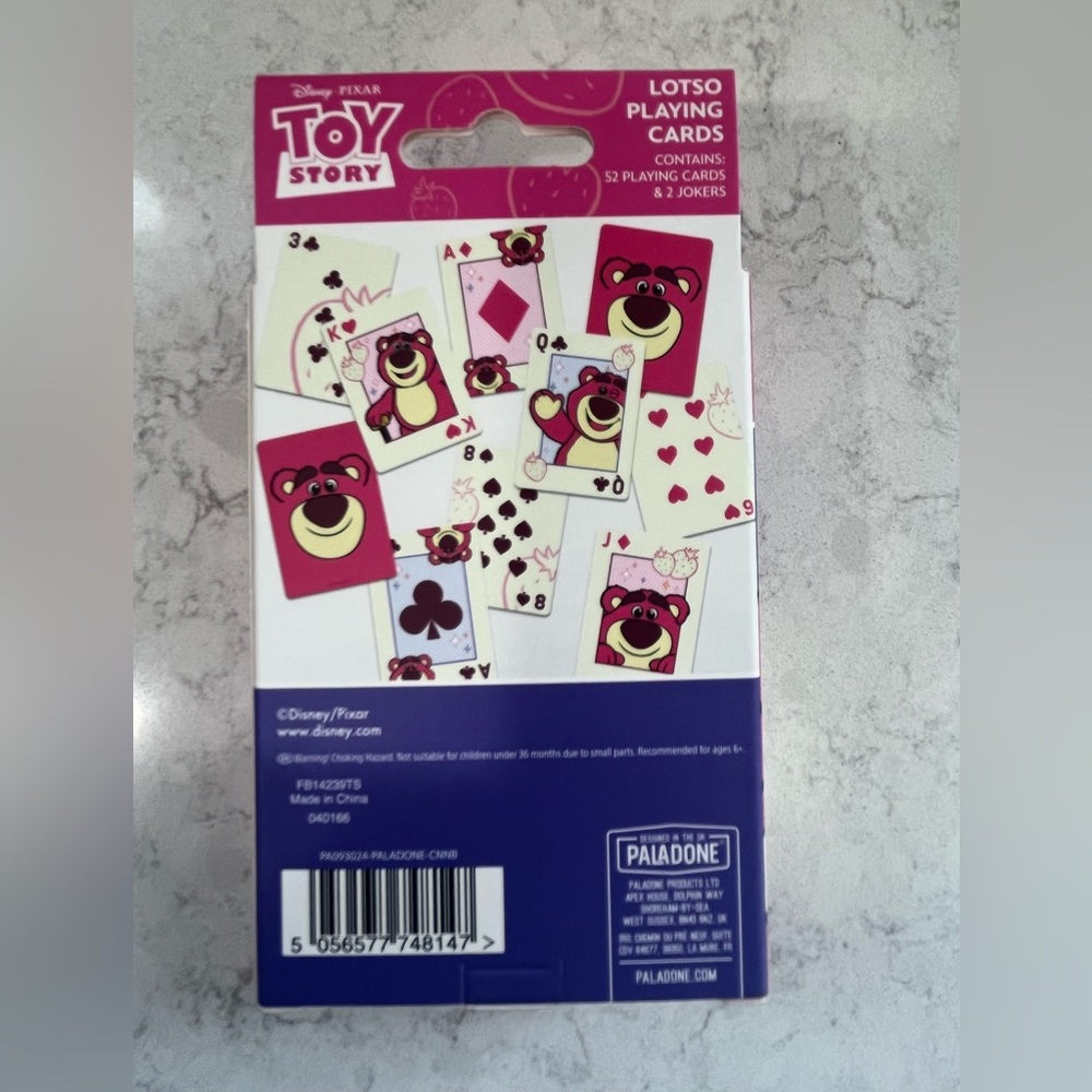 Toy Story Lotso Playing Cards in a Tin Case - Picture 2 of 5